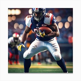 Nfl Football Player Canvas Print