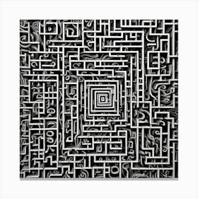 Maze 1 Canvas Print