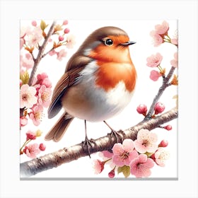 Robin 5 Canvas Print