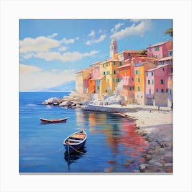 Mediterranean Harmony Hues Canvas Print