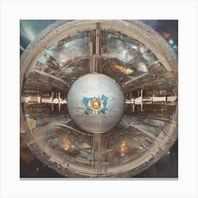 Space Station 5 Canvas Print