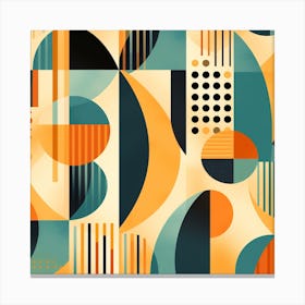 Abstract Geometric Pattern Canvas Print