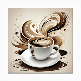 Coffee Cup Canvas Print