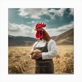 Rooster 4 Canvas Print