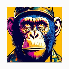 Chimpanzee 2 Canvas Print