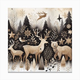 Winter Forest Canvas Print Canvas Print