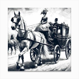 Victorian Carriage Canvas Print