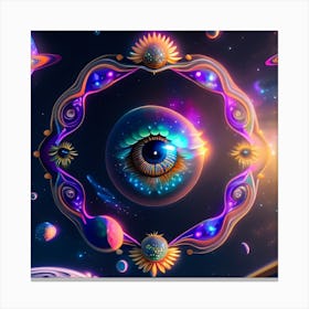 Eye Of The Universe 3 Canvas Print