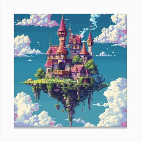 Castle In The Sky 8 Canvas Print