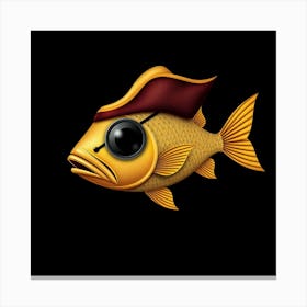 Pirate Fish Canvas Print