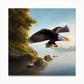 Bald Eagle Canvas Print