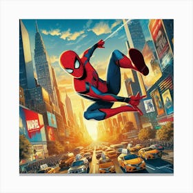 Spider - Man Canvas Print