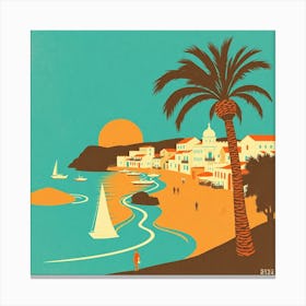 Santorini Canvas Print