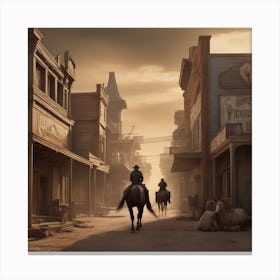 Red Dead Redemption 11 Canvas Print