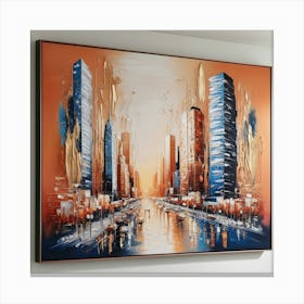 Chicago Skyline Canvas Print