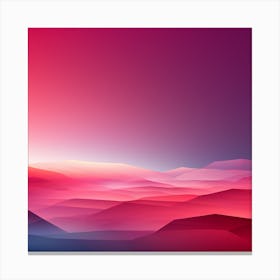 Abstract Landscape 1 Canvas Print