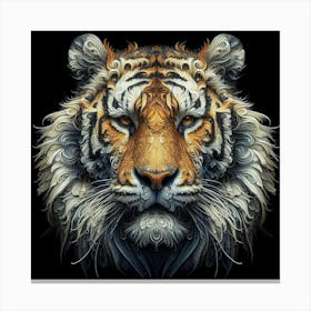 Tiger Head 2 Canvas Print