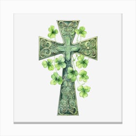 Irish Cross Canvas Print