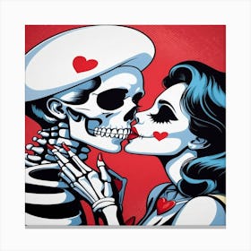 Day Of The Dead Canvas Print