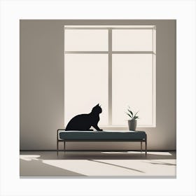 Neko chan Canvas Print