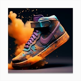 Nike Air Force 1 10 Canvas Print