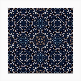 Seamless Pattern 19 Canvas Print