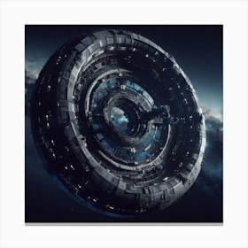 Spaceship 16 Canvas Print