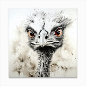 Ostrich 3 Canvas Print