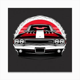 Dodge Challenger 3 Canvas Print