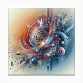 Abstract Painting 1 Canvas Print