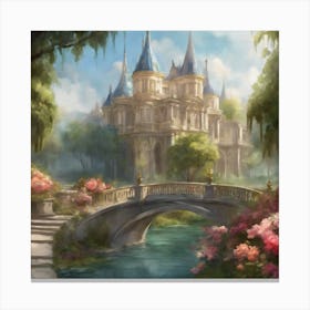 Cinderella Castle 2 Canvas Print