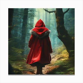 Red Riding Hood Canvas Print