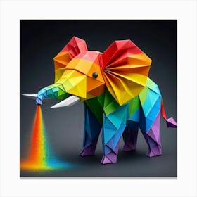 Origanmi Elephant Canvas Print