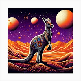 Kangaroo on Mars Canvas Print