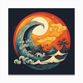 Great Wave 19 Canvas Print