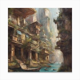 Cityscape 1 Canvas Print