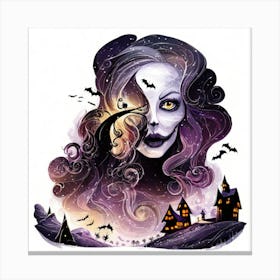 Halloween Skeleton 2 Canvas Print