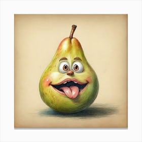 Pear! 1 Canvas Print