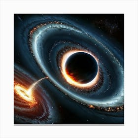 Black Hole 7 Canvas Print