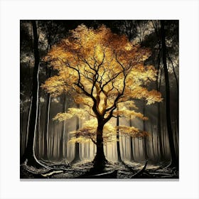 Tree In The Forest 27 Canvas Print