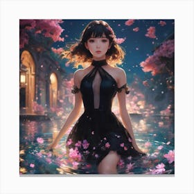 Kawaii Art Canvas Print