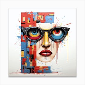 Face Of The City Canvas Print