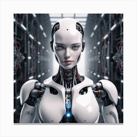 Cyborg 38 Canvas Print