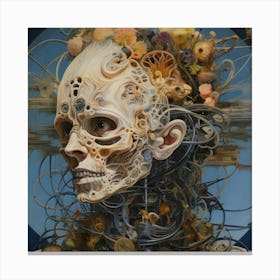 'The Skeleton' 1 Canvas Print