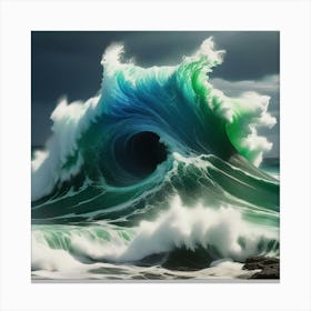 Big Wave Canvas Print