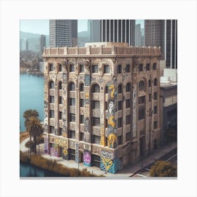 Gta V Building Canvas Print