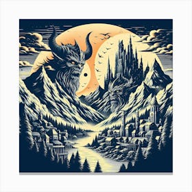 Twilight 4 Canvas Print