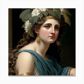 Greek Goddess 30 Canvas Print