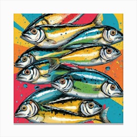 Sardines 11 Canvas Print