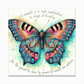 Butterfly Canvas Print